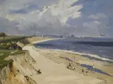 Campbell Archibald Mellon, White Sands, Yarmouth, oil on canvas