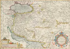 Gerardus Mercator, Persici Vel Sophorum Regni Typus, c.1610, engraving on paper