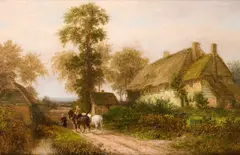 Thomas Thomas, Homeward Bound, oil on canvas