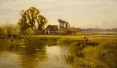 The Morse Farm by Eugene Harry Pennell, oil on canvas, sold Mar 2026