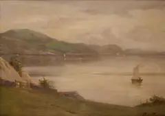 Robert Fowler, Conway Bay, oil on canvas