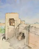 Christian Huidekoper, Alcala De Guadaira, Spain, watercolour on paper