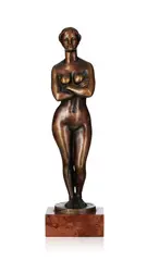 Pál Pátzay, Le vent du Danube, sculpture en bronze et socle en marbre