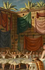 Pierre Roy, Ballerines, huile sur panneau