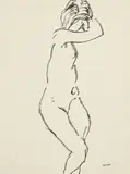 Albert Marquet, Femme nue, c. 1920, encre sur papier