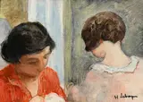 Henri Lebasque, Femme et jeune fille