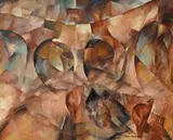 Rodolphe-Théophile Bosshard, ˝Viaducʺ, 1917, huile sur toile