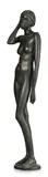 Heinz Schwarz, Jeune fille, 1971, sculpture en bronze