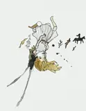 Christine Rebet, Danny Oncle, 2005, encre et aquarelle sur papier