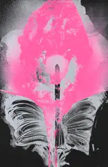 Otto Piene, From: Addis Abeba, 1972, sérigraphie couleurs