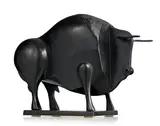 Enrique Marin, Miura, sculpture en bronze à patine noire
