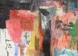 Cesare Lucchini, Sans titre, 1986, huile sur toile