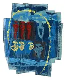Jean-Pierre Formica, Composition, 1991, huile sur panneau