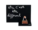 Ben, Etre c'est être différent, 2003, technique mixte sur panneau