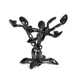 Arman, Chandelier aux cuillères, sculpture en bronze