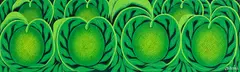 Henri Robert Bresil, Fruits, huile sur toile