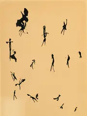 Henri Michaux, Sans titre, 1950, encre de Chine sur papier