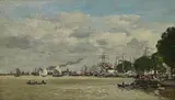 Eugène Louis Boudin, Anvers, Le Port