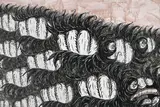 Mark Dean Veca, Bruto, 1996, technique mixte sur toile
