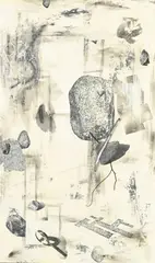 Franklin Owen, Stone Study XI, 1991, acrylique sur toile
