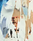 Oberto, Anamorphose, 1978, huile sur toile