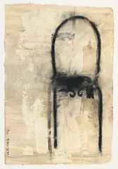 Café noir by Piero Pizzi Cannella, 2004, technique mixte sur papier, sold Mar 2025