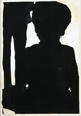 Jean-Charles Blais, Sans titre (jcb 12 01 09), 2008-2009, technique mixte sur papier (gouache, crayon de graphite, découpage, collage et épingles)