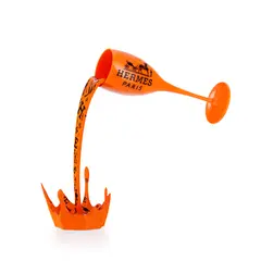 Art Stray-Nos, Coupe suspendue Hermès, 2024, sculpture en PLA vernis