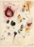 Sylvia Safdie, Notes from my journal, p. 143, 1988, technique mixte sur papier