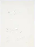Léonor Fini, Scène érotique, encre et plume sur papier