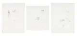 Léonor Fini, Personnages nus, 3 encres et plume sur papier