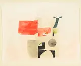 Julius Heinrich Bissier, Sans titre, 1963, tempera sur toile