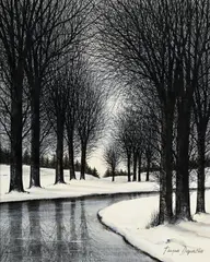 Jacques Deperthes, Neklo, huile sur toile