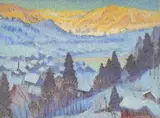 William Samuel Horton, Gstaad à l'aube