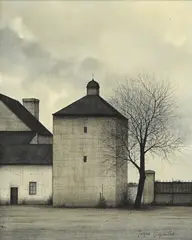 Jacques Deperthes, La Tour, 1965, huile sur toile