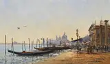 Frits Johan Goosen, Venise, huile sur toile