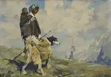 Eustace Paul Ziegler, Alaska nature woman and dog