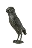 Louis Derbré, La chouette, bronze