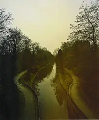 Matthieu Gafsou, Vue d'un fleuve, photographie, tirage argentique