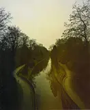 Matthieu Gafsou, Vue d'un fleuve, photographie, tirage argentique