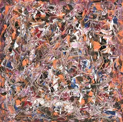 Claude Sabet, Composition, 2023, huile sur toile