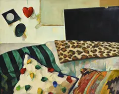 Xenia Hausner, Cancan, 1998, acrylique sur panneau