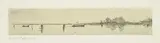 Gérard de Palézieux, Sans titre, 1975-1989, Canal sur la lagune, eau forte et aquatinte