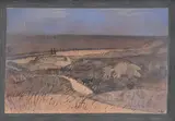 Paul Klee, Befestigte Düne auf Baltrum 1923.262, 1923, aquarelle sur papier