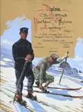 Curt Kowalski, Diplôme de compétition de ski, 1919, gouache sur papier
