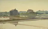 Henri Dufaux, Martigues, 1926, huile sur toile