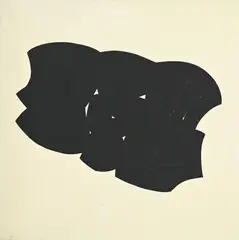 Fernando Lemos, Serie Cores Pretas E Cores Brancas, 1963, acrylique sur toile