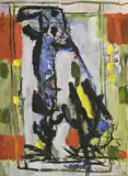 Rajmund Ziemski, Nowotki 10-20a, 1957, encre et gouache sur papier
