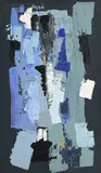 Alexander Orlov, Composition, 1959, huile sur isorel