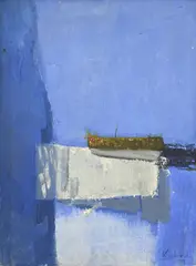 Aleksander Kobzdej, Atçkitra Prostrosi, 1958, huile sur toile